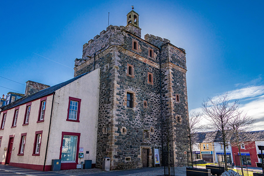 Castle of St. John Castle in Stranraer, Wigtownshire Stravaiging